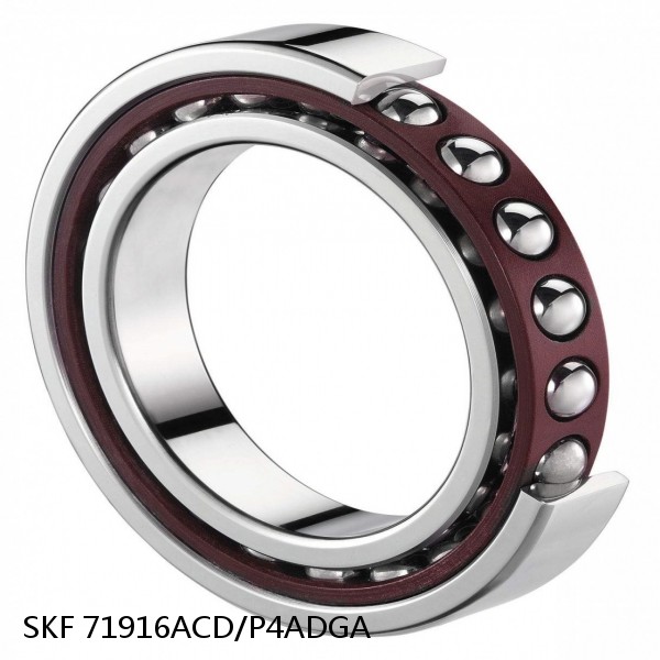 71916ACD/P4ADGA SKF Super Precision,Super Precision Bearings,Super Precision Angular Contact,71900 Series,25 Degree Contact Angle