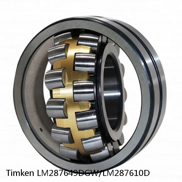 LM287649DGW/LM287610D Timken Thrust Tapered Roller Bearing