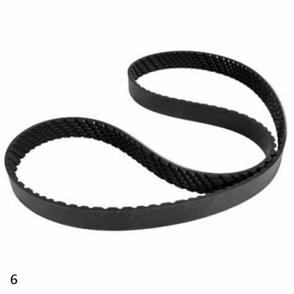 6 Kirby Ribbed Vacuum Belts, Fits Kirby upright vacuum cleaners 1960 to present, #1 small image
