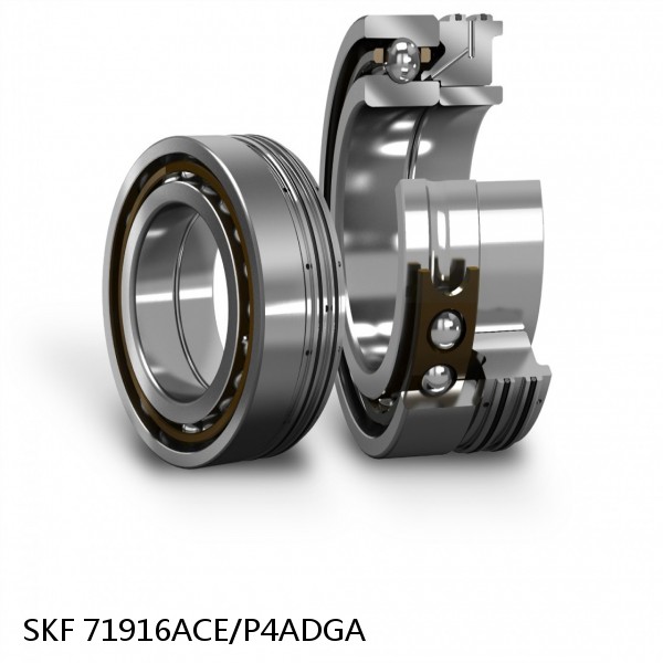 71916ACE/P4ADGA SKF Super Precision,Super Precision Bearings,Super Precision Angular Contact,71900 Series,25 Degree Contact Angle #1 image