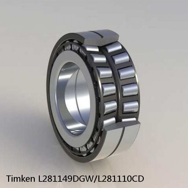 L281149DGW/L281110CD Timken Thrust Tapered Roller Bearing #1 image